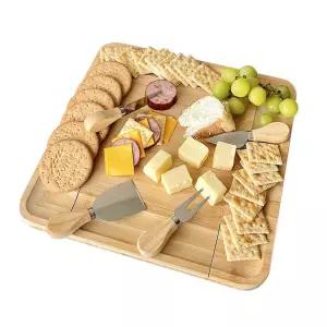치즈 플레이트 디저트 플레터 원형 도마 서빙 보드