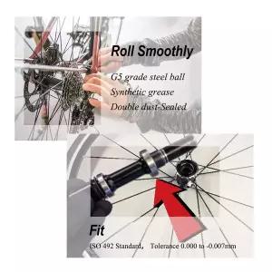 L71A10PCS 자전거 자전거 허브 하단 브래킷 베어링 163110 자이언트 산악 액세서리용 2RS16X31X10mm