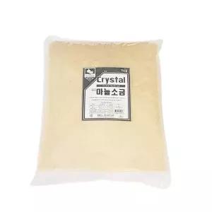[NS홈쇼핑]크리스탈 마늘 암염소금 가는입자 5kg[34802484]