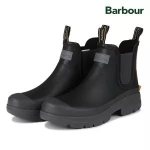바버 님버스 Nimbus 첼시 웰링턴 남성 숏 레인부츠 장화 MRF0028BK71