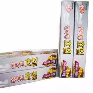 호일 실속형 30cm 15m 50개 삼겹살 그릴용쿠킹호 은박지 알루미늄 김밥포장지 주방 구이 알미늄 업소용 구