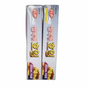 호일 실속형 25cm 15m 50개 구이용 은박알루미늄쿠킹 김밥포장지 주방 알미늄 은박지 업소용 키친 포일 고