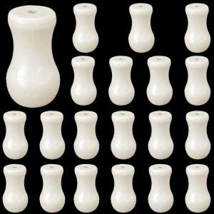 Kowibcl 20 PCS 우드 코드 태슬 드롭으로 블라인드 쉐이드 드레이퍼 하드웨어 창문 노브