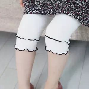 어린이 여아 썸머 레깅스 예쁜 셔링 디자인 쫄바지 키즈데일리룩 여름유아복 (W9426C2)