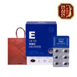 [농협홍삼] 한삼인 나를위한 루테인 아스타잔틴 300mg 30캡슐+쇼핑백