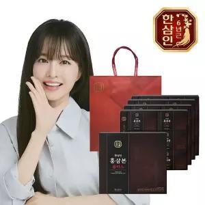 [한삼인][농협홍삼] 한삼인 홍삼본 플러스 50ml 30포 4세트+쇼핑백[35905677]