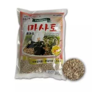 마사토 소립1.2L 초록스타 원예 식물 상토 배양토 꽃 식물 영양토 텃밭 (WE61BE4)