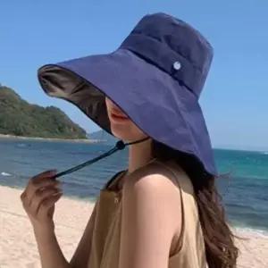 메이리자외선차단암막버킷햇(네이비)사파리모자