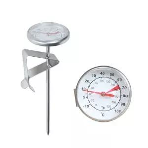 0 °C to100 커피 포트 우유 Frothing 주전자 용 다이얼 카페 주방 온도 측정 도구