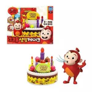 유아감성완구 생일 축하 놀이 멜로디 동요 케이크 디저트 장난감