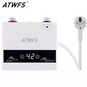 욕실 온수 샤워 및 가정용 주방 난방을위한 인스턴트 온수기 220V 4600W 휴대용 전기 히터