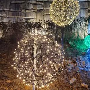 (은하수) 500구 검정선 LED 웜색 지니전구(50m) (전원잭포함)500구LED 야외설치조명 인테리어 트리