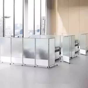 아크릴 파티션 가벽 투명 회의실 칸막이 가림막 주방