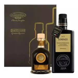 바르베라 본점 로렌조PQ 올리브오일 500ml  말레티레냐니 트러플 발사믹 250ml 세트