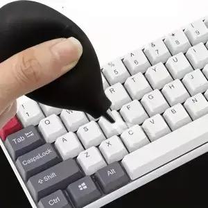 미니 공기 먼지 송풍기 고무 볼 펌프 회로 휴대 전화 태블릿 카메라 키보드 용 금속 노즐이있는 청소 도구