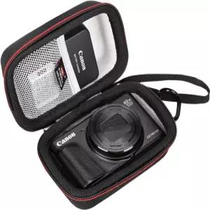 캐논 파워샷 SX740 G7X 디지털 카메라용 FBLFOBELI EVA 하드 트래블 휴대용 케이스 전용
