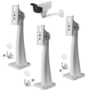 쿨로틱 3팩 CCTV 카메라 마운트 브래킷 키트 실내 실외 천장 홀더 스탠드 모니터 회전 감시 IP