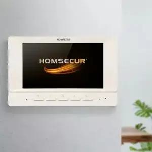 HOMSECUR 4선 XM718F 실내 모니터 7인치 HDS 1080P 비디오 도어폰 인터콤 초인종용