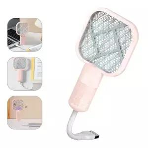 휴대용 곤충 스와트 소형 전기 모기 퇴치기 USB 포트 UV 램프 야외 캠핑 침실용 미니 플라이