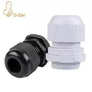 방수 케이블 글랜드 10pcs 엔트리 스트레인 릴 코드 그립 IP68 3/8NPT 흰색 검정색 나일론