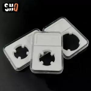 1Pcs 동전 슬라브 디스플레이 등급 케이스 보호 홀더 보관 상자 기념 수집 85*59mm