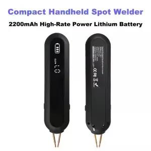 휴대용 스폿 용접기 18650 배터리 DIY 키트 12단계 전력 조절 가능 LED 라이트 니켈 스트립 800A