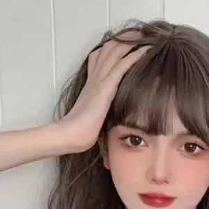 2022여자 긴머리 웨이브 통가발 스타일 앞머리가발 발 고정대