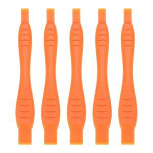 메카닉스티 5PCS 유니버설 프라이 스푸저 도구 휴대폰용 오프닝 플라스틱 크로우바 PC 노트북 태블릿 화면 수리 주황색