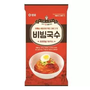 간편식 샘표 비빔국수 봉지 x 135g 6개