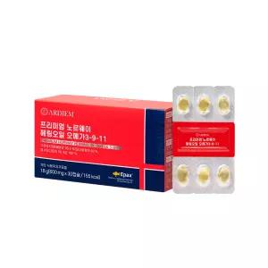 아르디엠 프리미엄 노르웨이 헤링오일 오메가 3-9-11 600mg x 30캡슐