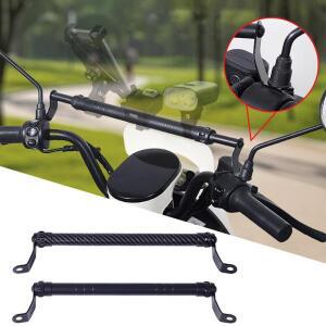 AUTOMECHANIST 오토바이 밸런스 바, 전기 자동차 핸들 익스텐션 로드 폰 거치대 브래킷, 안정적인 카본 크