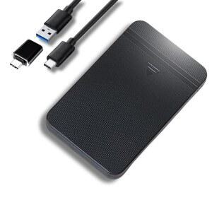 Ezekers 휴대용 500GB 외장 하드 드라이브 - PC, Mac, (스토리지 전용), , 휴대폰(안드로이드 및 15/16/17) Xbox용 USB 3.0 C 초고속