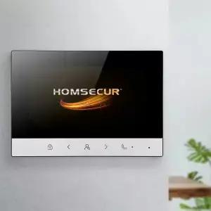 HOMSECUR XM717F 7인치 실내 모니터 1080P 4선식 HDS 비디오 도어폰 출입 인터콤용