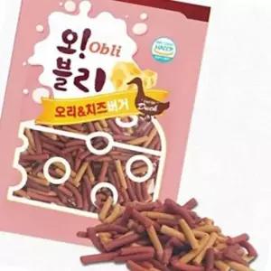 저알러지 반려견 1박스 식욕촉진 기력보충 식사대용 오리치즈버거100gX80개