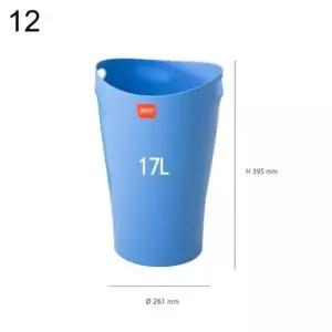 휴지통 BL 261x394 12개 GWM 휴지통 쓰레기통 20리터쓰레기통