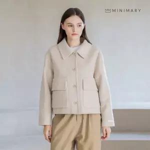 [하프클럽/스테이씨]아웃포켓 핸드메이드 코트 (MM34CT02)