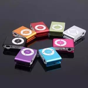 미니 휴대용 USB MP3 플레이어 클립 방수 스포츠 컴팩트 메탈 음악 TF 카드 슬롯