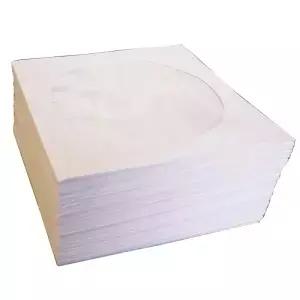 케이스 커버 봉투용 미니 종이 CD DVD 플랩 50 슬리브
