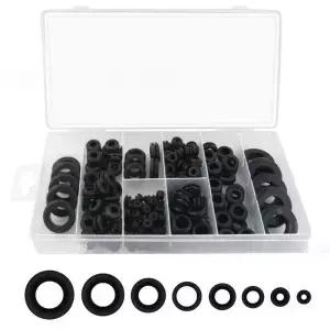 180pcs 고무 그로밋 자동차 퓨즈 액세서리 켓은 와이어 케이블 하드웨어 도구를 보호