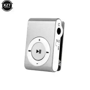 휴대용 미니 MP3 플레이어 클립 음악 지지대 SD TF 카드 방수 스포츠
