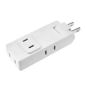 4 in 1 벽면 콘센트 확장 전기 소켓 180도 플러그 어댑터 멕시코 여행 Aadapter 휴대용 전력 변환기