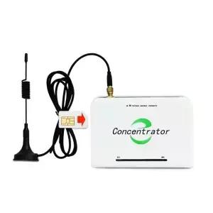 LoRa 무선 토양 온도 습도 빛 CO2 O2 센서 XZDSG4 4G 게이트웨이 허브