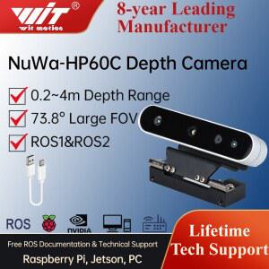 3D 깊이 스캐너 카메라 Nuwa-HP60C RGB 광 이미징 센서 USB FOV 73.8 라즈베리 파이 ROS AI 로봇 드론 자동차용 0.2-4M