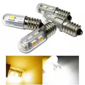 미니 E14 LED 냉장고 전구 SMD5050 0.5W 1W 전자 레인지 범위 후드 밤 테이블 재봉틀 램프 Lampada