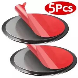 범용 차량용 흡착판 접착식 대시보드 마운트 패드 베이스 내비게이션 GPS 브래킷용 80mm 원형 휴대폰