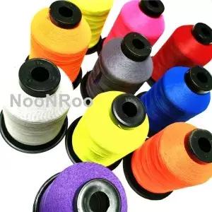 낚싯대용 NCP 나일론 스레드 DIY 빌딩 착색 및 포장 수리 막대 구성 요소 150D Colorfast 1Pc