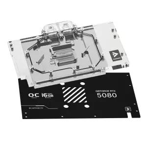 ASUS TUF RTX 5080 5070 Ti용 바로우 GPU 워터 블록 풀 커버 워터블랙 고부하 게임용 수냉식 설계된