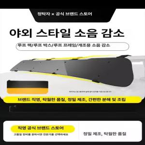 차량용 루프랙 윈드가드  감소 자동차 바람막이