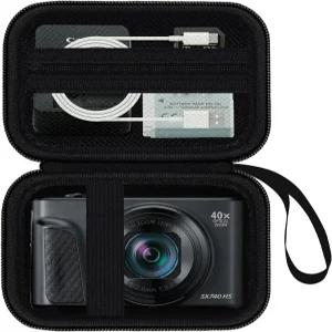 캐논 파워샷 SX740 G7 X Mark II III 디지털 카메라용 HESPLUS 케이스 보호 박스 하드 여행용 보관 가방