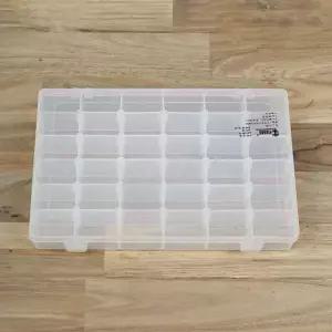 반투명 플라스틱 수납 멀티박스 36칸 다용도보관함
